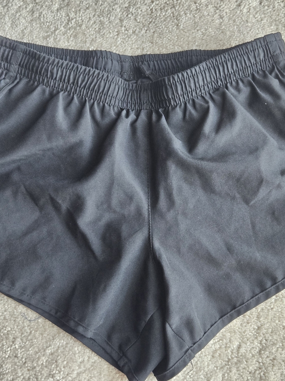 Nike Girls Black Athletic Shorts